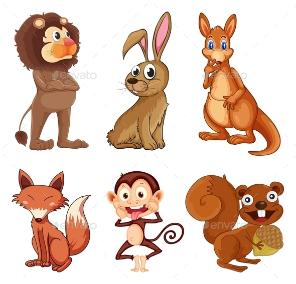 GraphicRiver Animals in the Jungle 9290701 GraphicRiver Animals in the Jungle 9290701