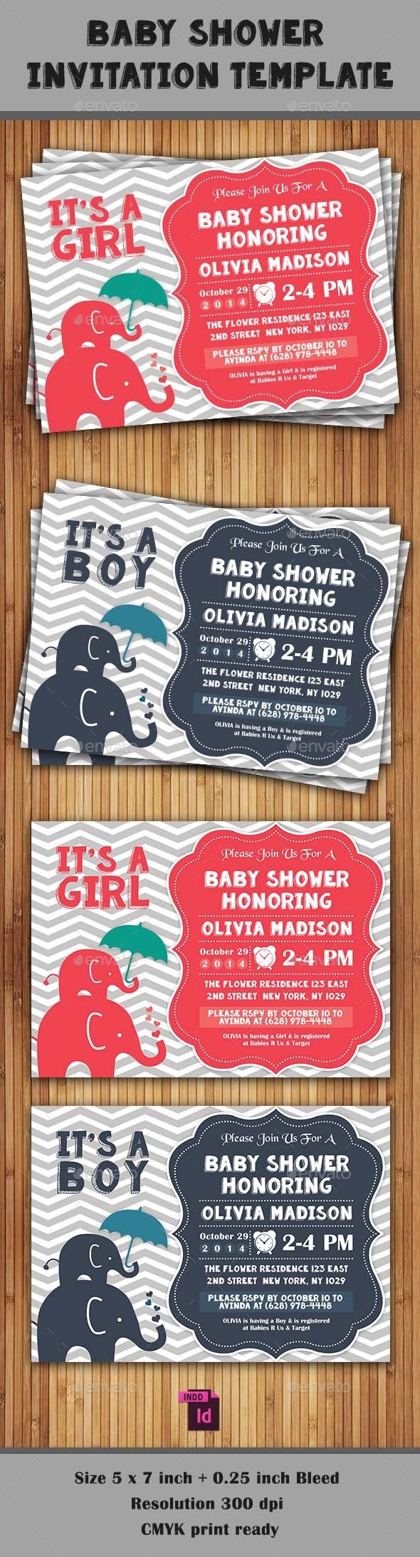GraphicRiver Baby Shower Template Vol 8 9290939 GraphicRiver Baby Shower Template Vol 8 9290939