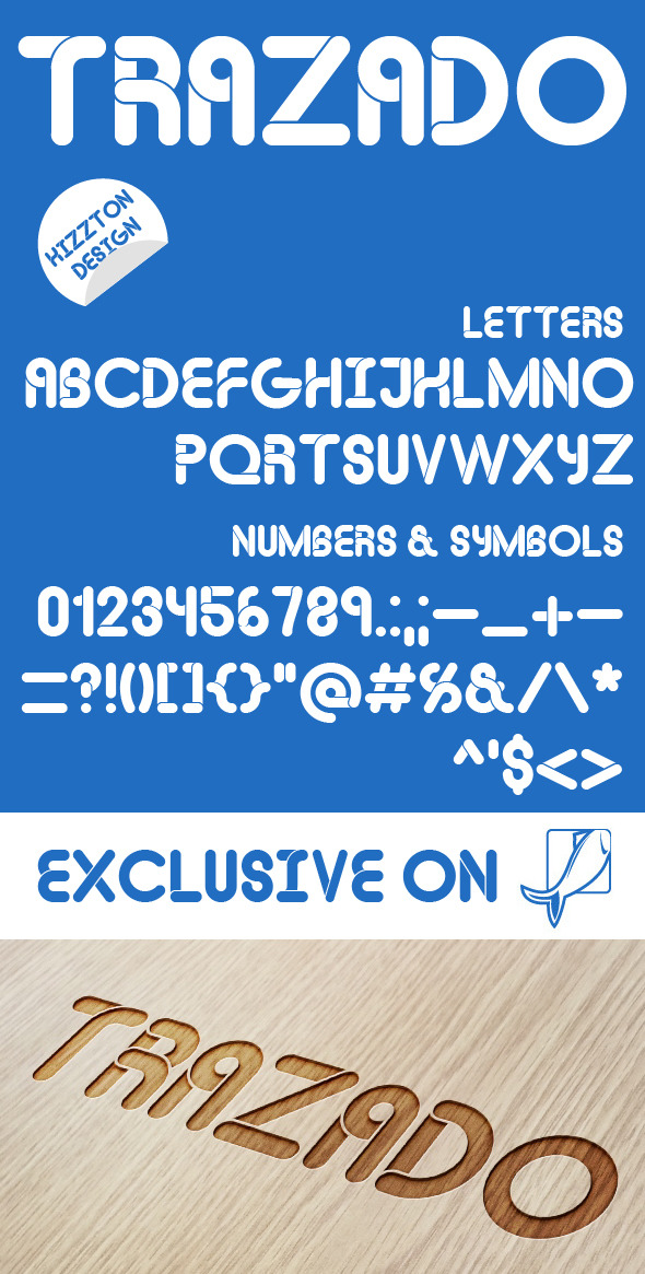 GraphicRiver Trazado Premium Font 9291076 GraphicRiver Trazado Premium Font 9291076