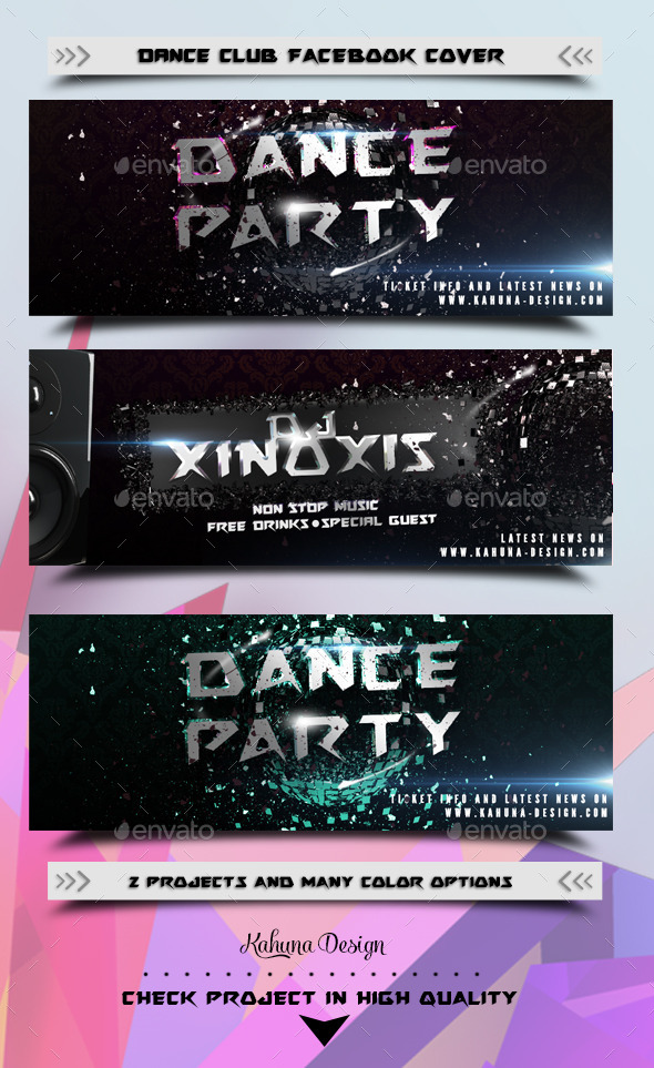 GraphicRiver Modern Dance Club Fb Cover 9291077 GraphicRiver Modern Dance Club Fb Cover 9291077