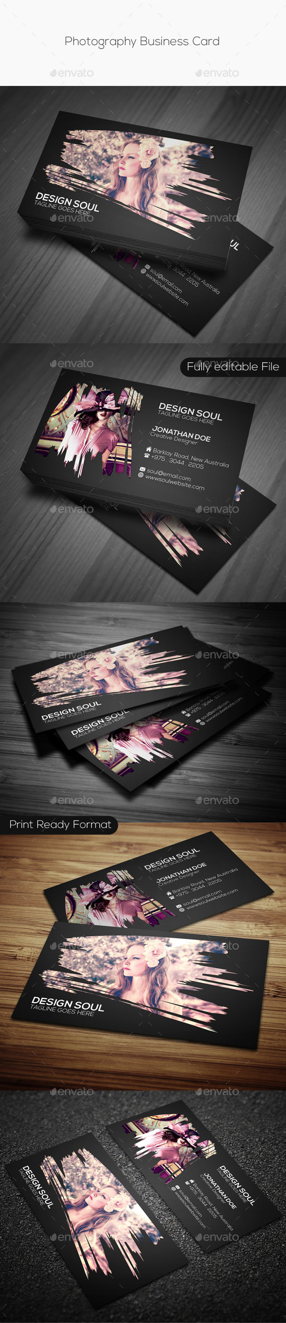 GraphicRiver Photography Business Card 9259529 GraphicRiver Photography Business Card 9259529