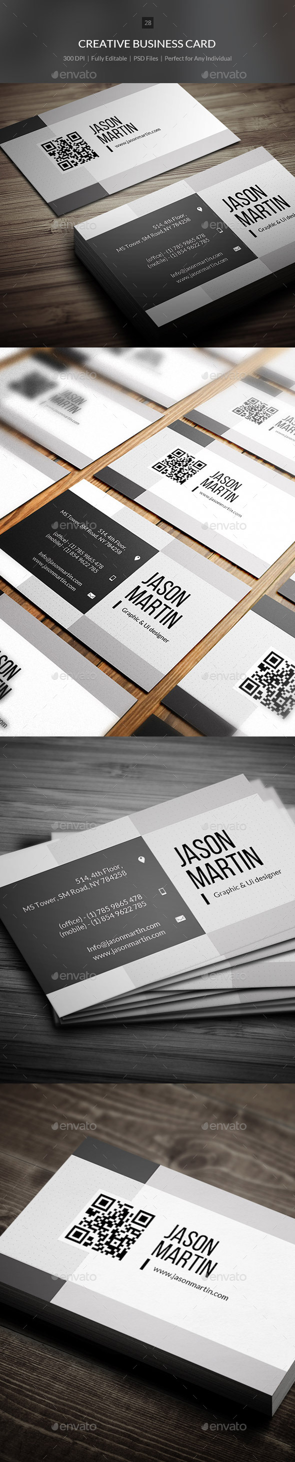 GraphicRiver Creative Business Card 28 9292617 GraphicRiver Creative Business Card 28 9292617