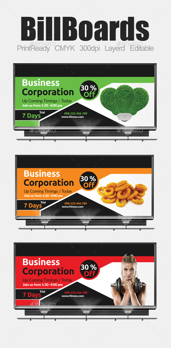 GraphicRiver Multi Purpose Business Billboard Template 9251793 GraphicRiver Multi Purpose Business Billboard Template 9251793