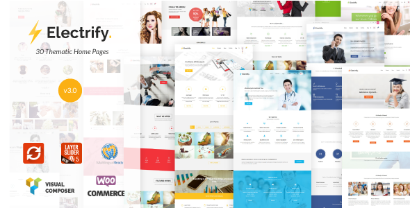 Electrify v1.2 – Versatile Multipurpose WordPress Theme