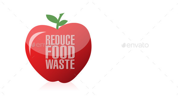 apple. reduce food waste illustration (Misc) Photo Download