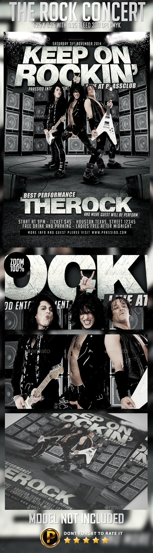 GraphicRiver The Rock Concert Flyer Template 9259451 GraphicRiver The Rock Concert Flyer Template 9259451