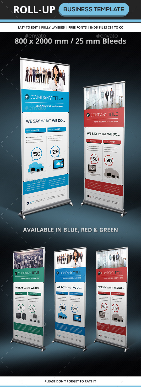 GraphicRiver Corporate & Business Rollup Template 9295066 GraphicRiver Corporate & Business Rollup Template 9295066