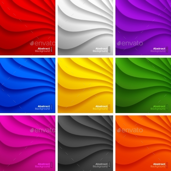 GraphicRiver Wavy Backgrounds 9295812 GraphicRiver Wavy Backgrounds 9295812