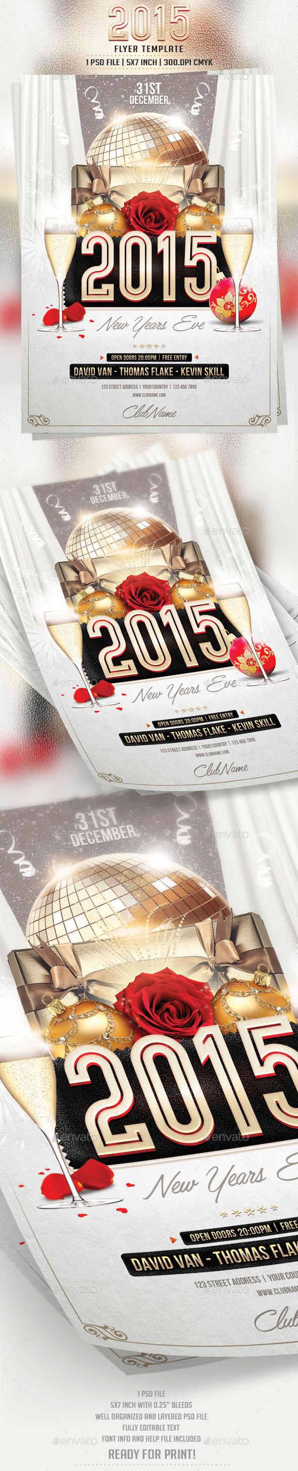 GraphicRiver 2015 Flyer Template 9295897 GraphicRiver 2015 Flyer Template 9295897