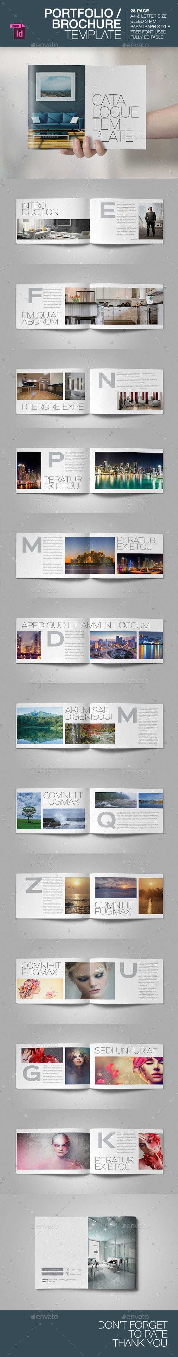 GraphicRiver Portfolio Brochure Template 9296798 GraphicRiver Portfolio Brochure Template 9296798