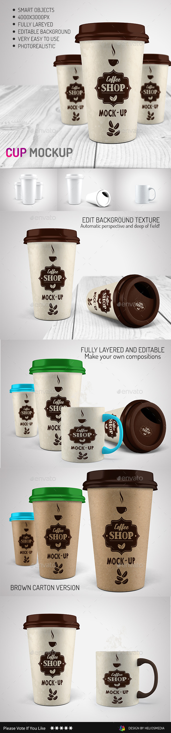 GraphicRiver Coffee Cup Mock-up 9297553 GraphicRiver Coffee Cup Mock-up 9297553