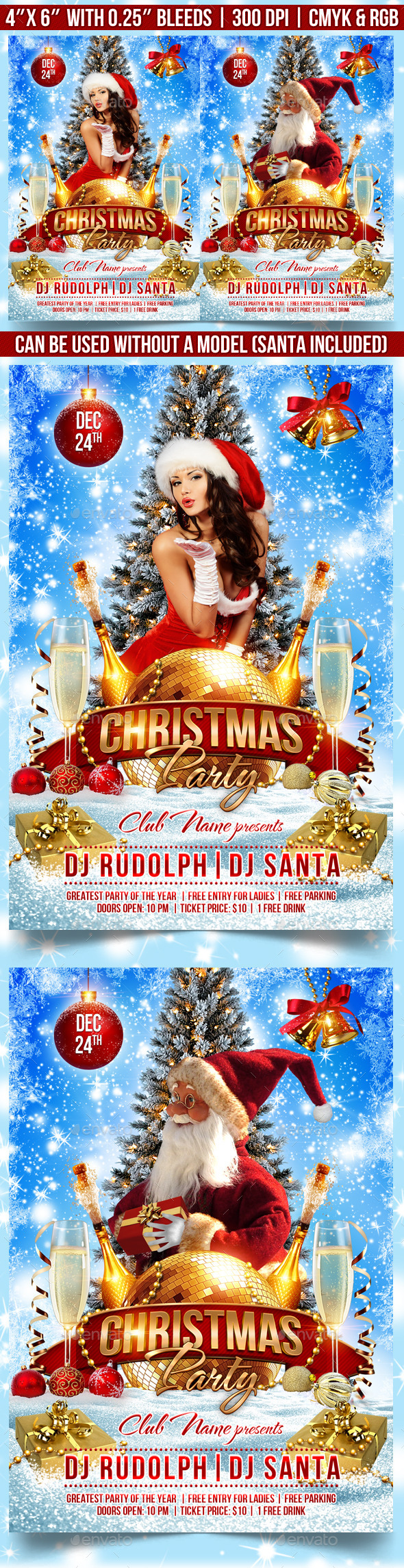 GraphicRiver Christmas Party Flyer Template 9298329 GraphicRiver Christmas Party Flyer Template 9298329