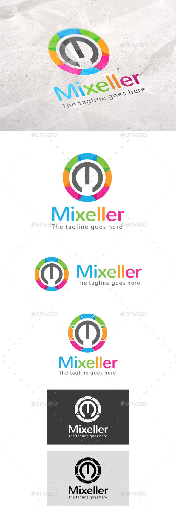 GraphicRiver Mixeller Logo 9299017 GraphicRiver Mixeller Logo 9299017