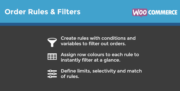 CodeCanyon WooCommerce Order Rules & Filters 9299494 CodeCanyon WooCommerce Order Rules & Filters 9299494