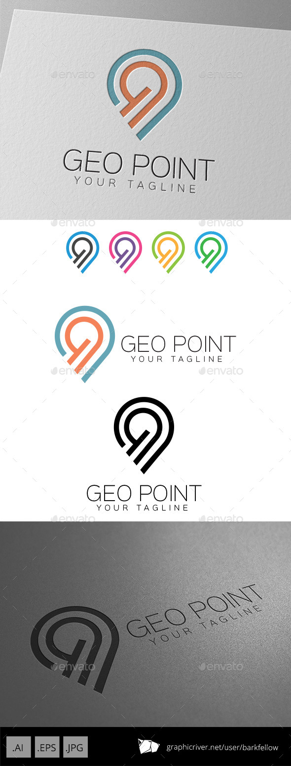 GraphicRiver Geo Point Location Logo 9299502 GraphicRiver Geo Point Location Logo 9299502