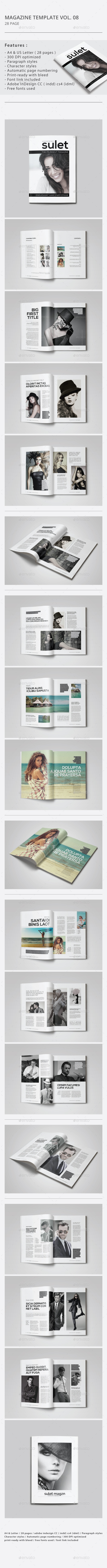 GraphicRiver Indesign Magazine Template Vol.08 9264198 GraphicRiver Indesign Magazine Template Vol.08 9264198