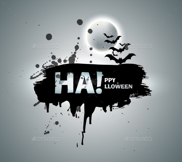 GraphicRiver Bats are Flying on the Background of Moon 9300520 GraphicRiver Bats are Flying on the Background of Moon 9300520