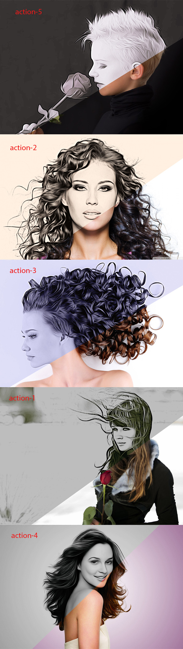 GraphicRiver Black & White Oil Action 9300582 GraphicRiver Black & White Oil Action 9300582