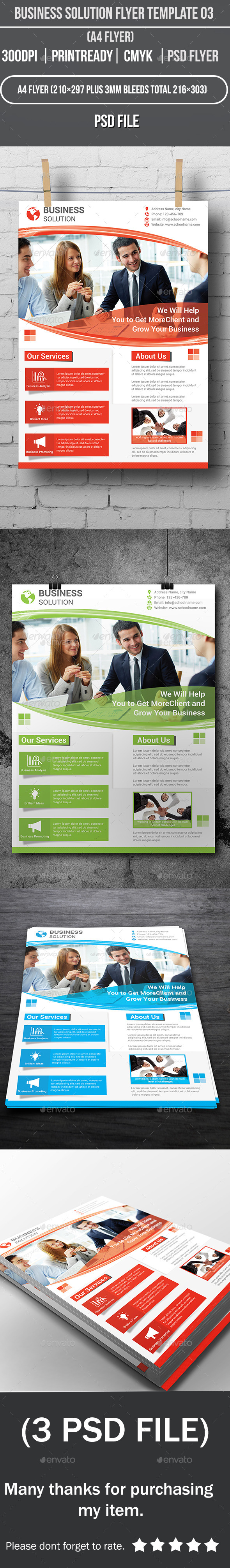 GraphicRiver Business Solution Flyer Template 03 9253670 GraphicRiver Business Solution Flyer Template 03 9253670