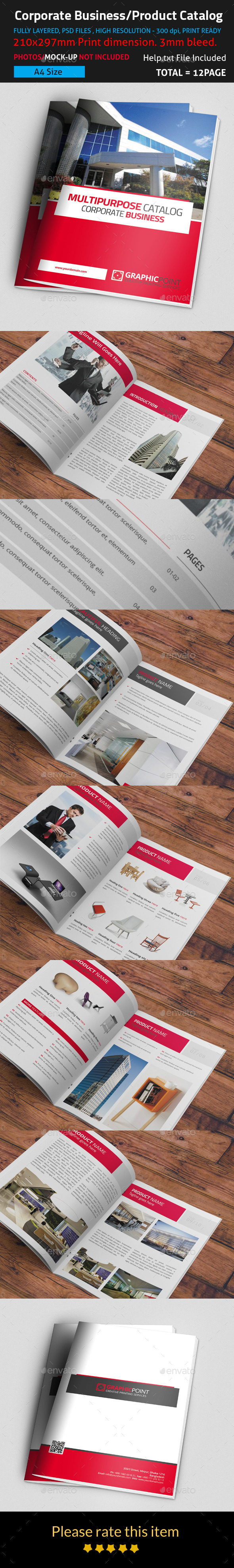 GraphicRiver Corporate Business Product Catalog 9301901 GraphicRiver Corporate Business Product Catalog 9301901