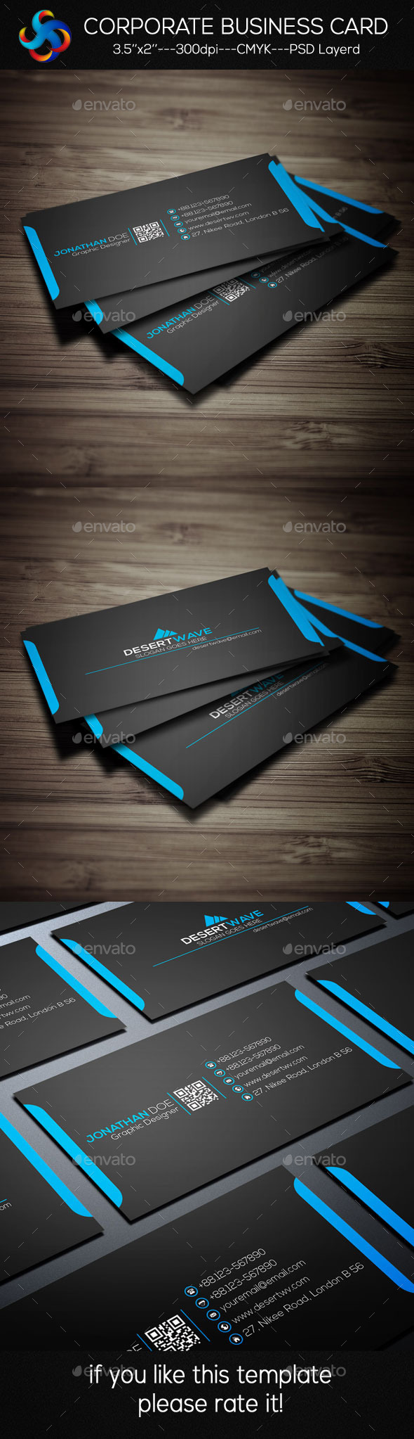 GraphicRiver Corporate Business Card 9303759 GraphicRiver Corporate Business Card 9303759