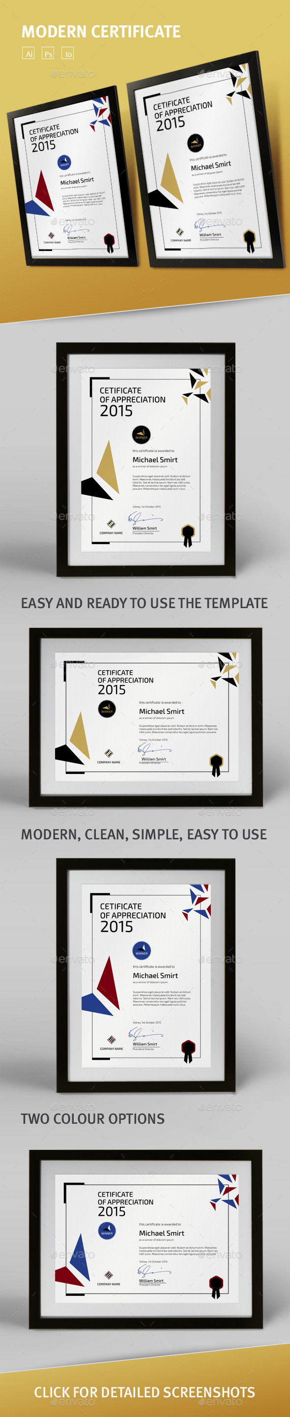 GraphicRiver Modern Certificate Template 9303972 GraphicRiver Modern Certificate Template 9303972