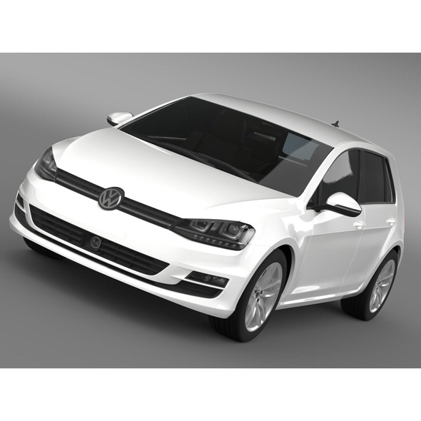 3DOcean VW Golf TDI 4MOTION 5d Typ 5G 2012 9304161 3DOcean VW Golf TDI 4MOTION 5d Typ 5G 2012 9304161
