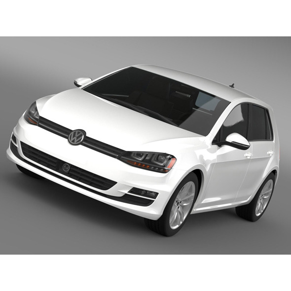 3DOcean VW Golf TSI BlueMotion 5d Typ 5G 2012 9304169 3DOcean VW Golf TSI BlueMotion 5d Typ 5G 2012 9304169