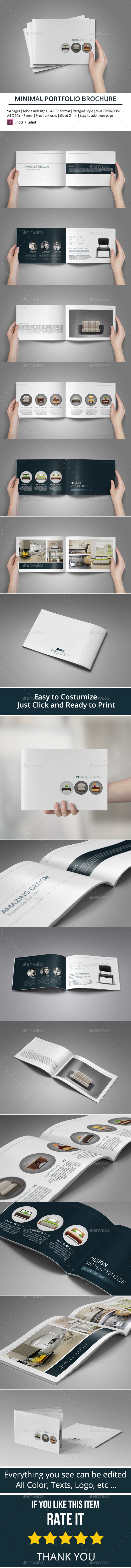 GraphicRiver Minimal Portfolio Brochure 9305493 GraphicRiver Minimal Portfolio Brochure 9305493