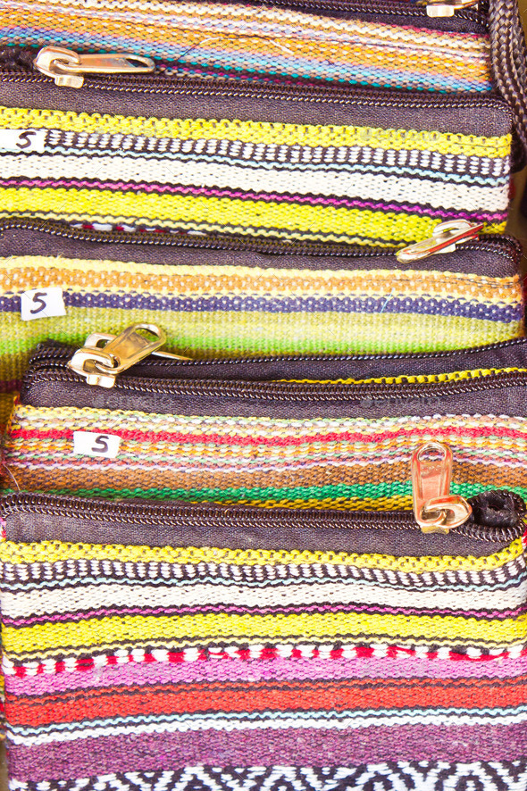 Colorful purses