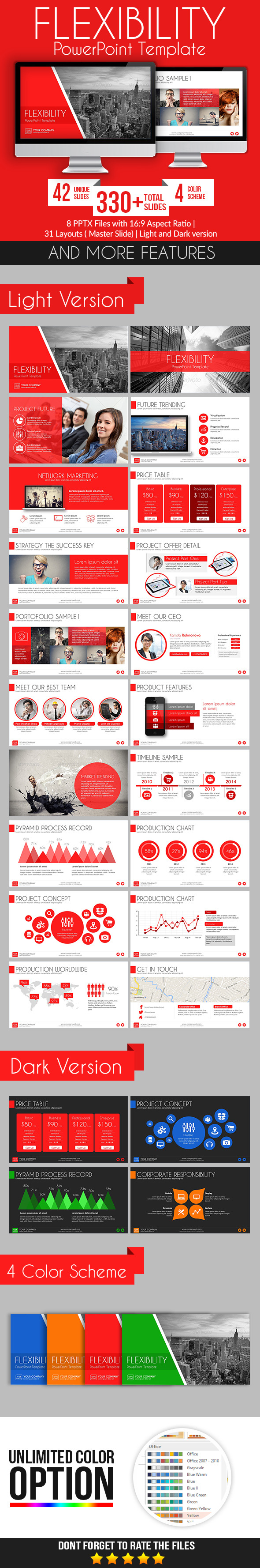 GraphicRiver Flexibility PowerPoint Template 9266045 GraphicRiver Flexibility PowerPoint Template 9266045
