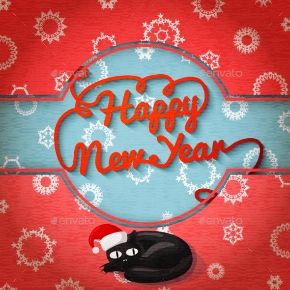 GraphicRiver Merry Christmas cute retro card on the craft paper 9308850 GraphicRiver Merry Christmas cute retro card on the craft paper 9308850