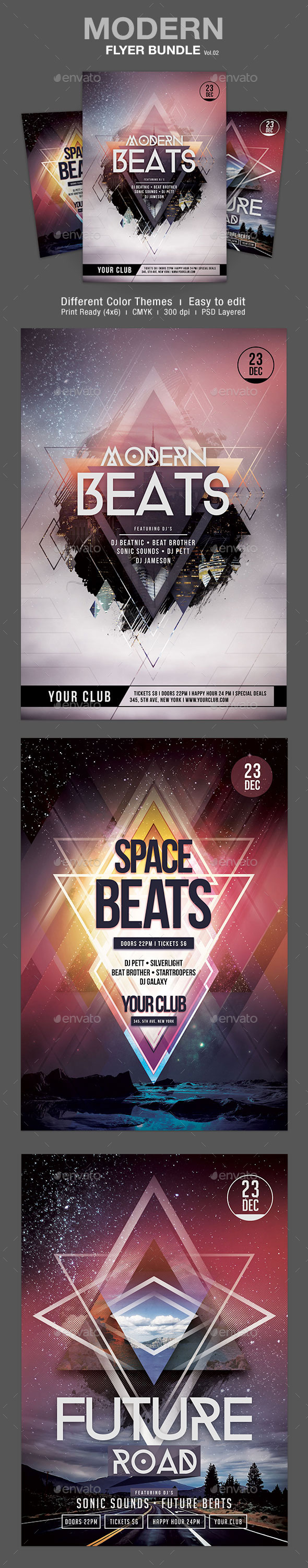 GraphicRiver Modern Flyer Bundle Vol.02 9309959 GraphicRiver Modern Flyer Bundle Vol.02 9309959
