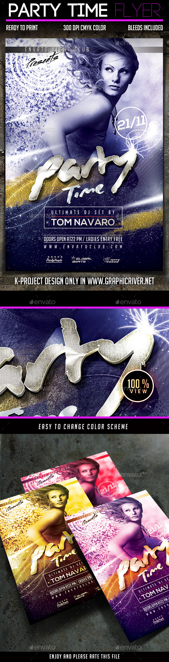 GraphicRiver Party Time Flyer 9309966 GraphicRiver Party Time Flyer 9309966