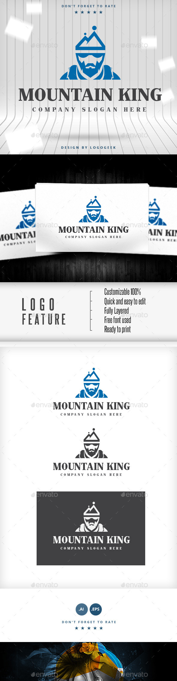 Mountain King Logo