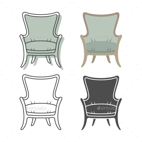 GraphicRiver Armchairs 9310741 GraphicRiver Armchairs 9310741