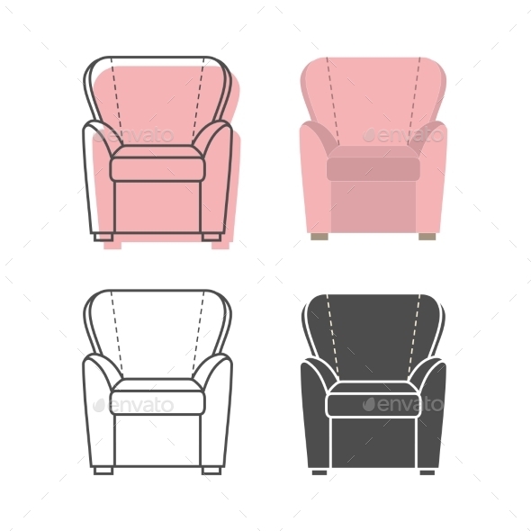 GraphicRiver Armchairs 9310742 GraphicRiver Armchairs 9310742