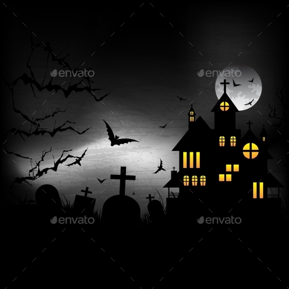 GraphicRiver Halloween Castle 9311824 GraphicRiver Halloween Castle 9311824