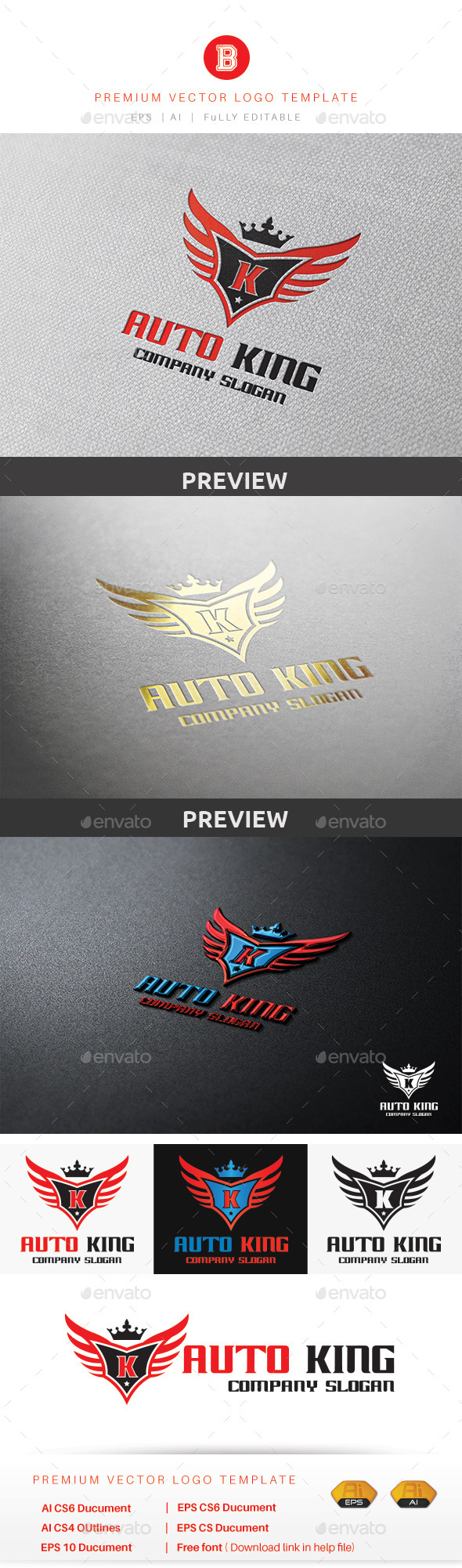 GraphicRiver Auto King 9314243 GraphicRiver Auto King 9314243