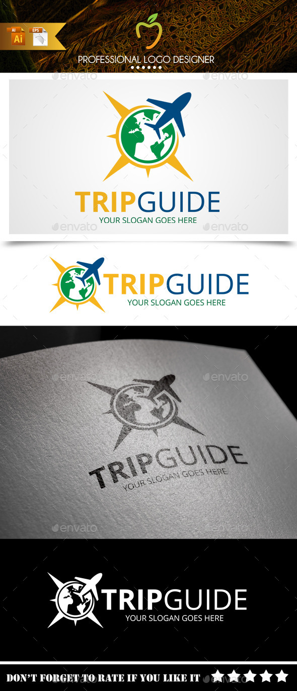 GraphicRiver Trip Guide Logo 9314417 GraphicRiver Trip Guide Logo 9314417