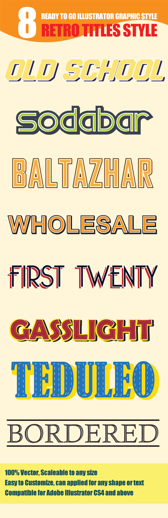 GraphicRiver 8 Retro Text Style 9222682 GraphicRiver 8 Retro Text Style 9222682