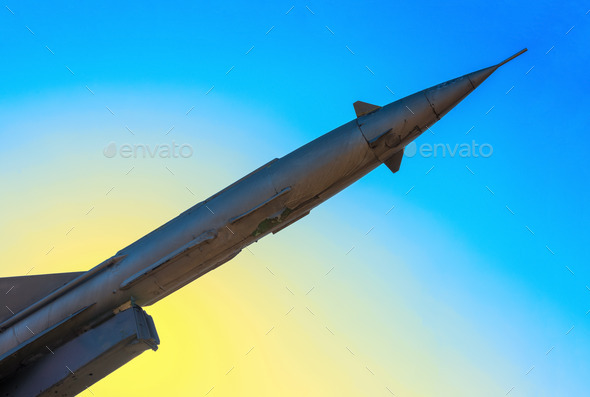 rusty antiaircraft rocket of a surface-to-air missile system are (Misc) Photo Download