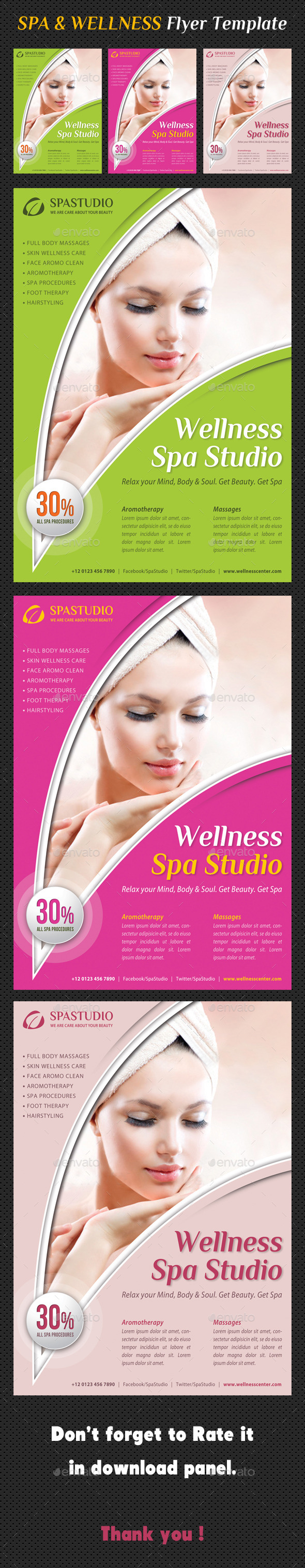 Spa Studio Flyer 30 (Commerce)