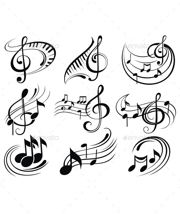 GraphicRiver Music Notes 9319152 GraphicRiver Music Notes 9319152