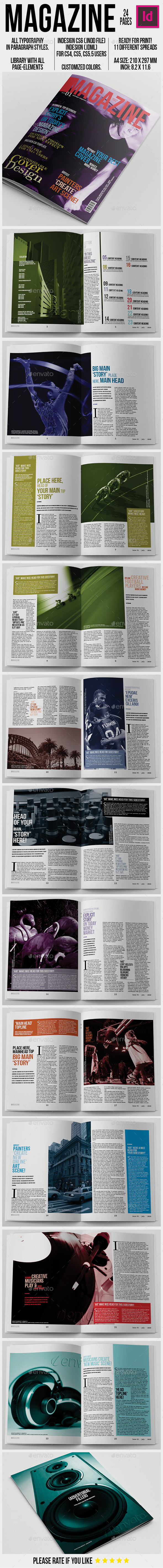 GraphicRiver Magazine Template 24 Pages 9272864 GraphicRiver Magazine Template 24 Pages 9272864