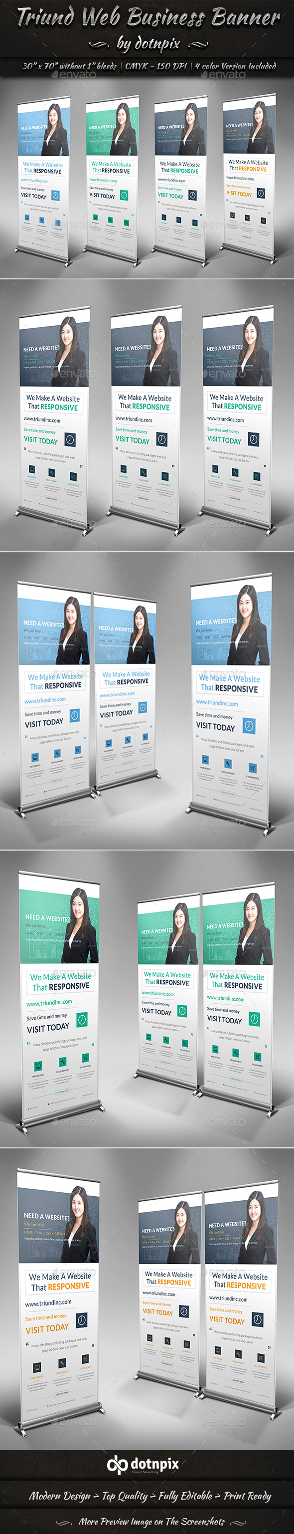 GraphicRiver Triund Web Business Banner 9321683 GraphicRiver Triund Web Business Banner 9321683
