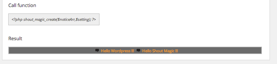 Shout Magic - Notices Slider WordPress plugin - 9