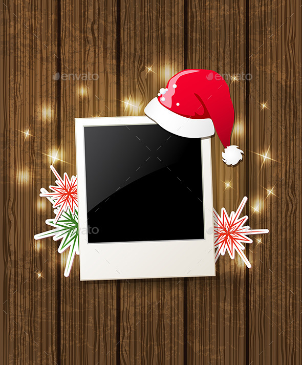 GraphicRiver Christmas Background with Santa s Hat 9323495 GraphicRiver Christmas Background with Santa s Hat 9323495