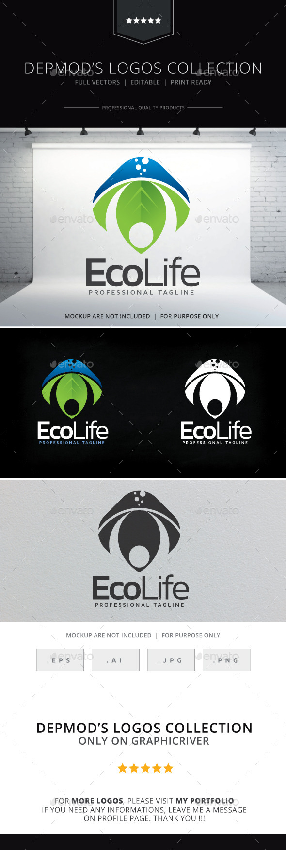 GraphicRiver Eco Life V.02 Logo 9324228 GraphicRiver Eco Life V.02 Logo 9324228