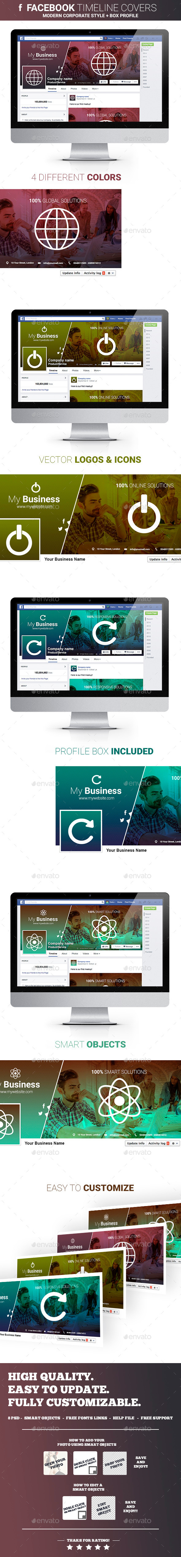 Facebook Timeline Cover Modern Corporate Facebook Timeline Cover Modern Corporate